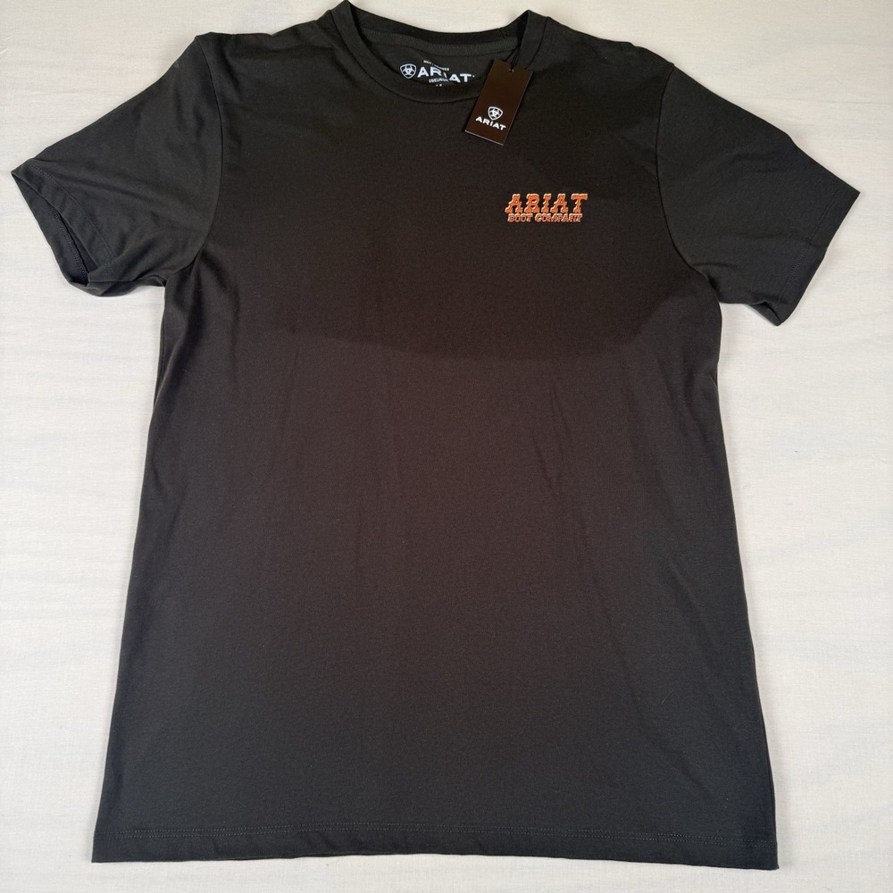 Ariat Armadillo On A Half Shell T-Shirt Men’s Medium Dark Olive NEW 10054843